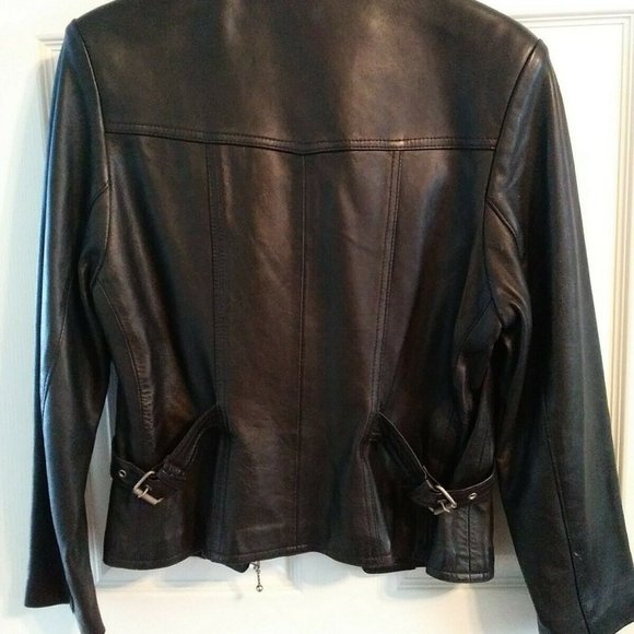 Colebrook & Co Leather Jacket SIZE LG - Picture 5 of 5